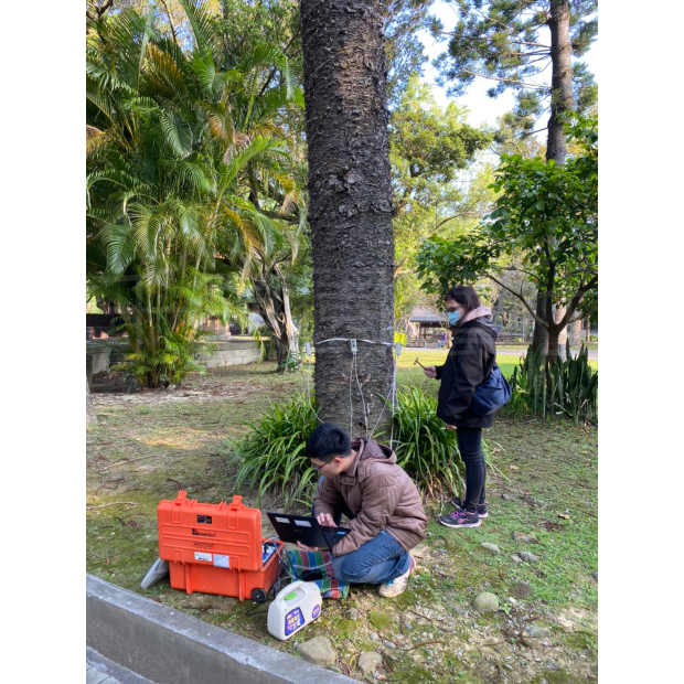 03大溪中正公園樹木健檢應力波